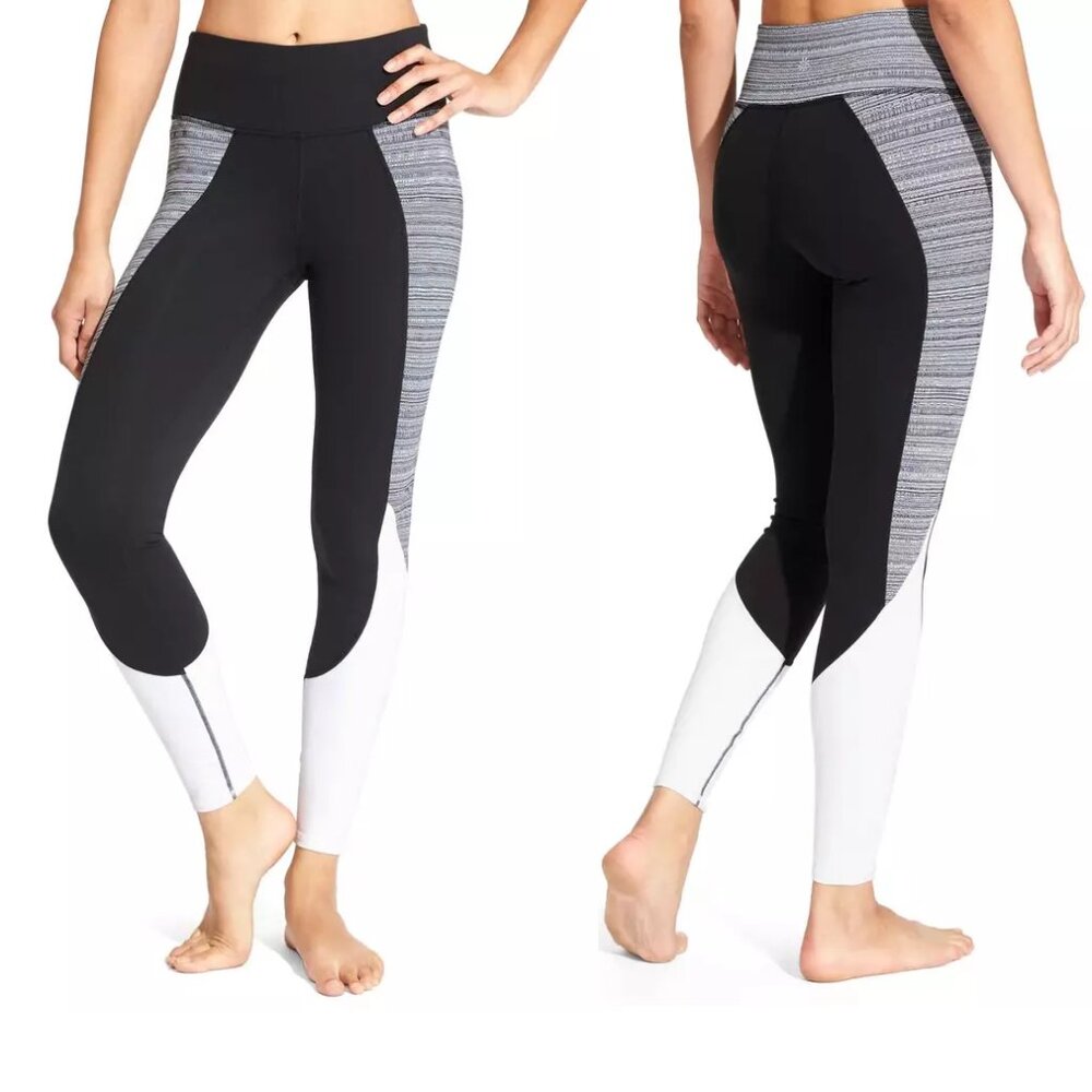 Athleta | High Rise Jacquard Flow Chaturanga Leggings | Size Medium
